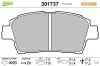 Bremsbelagsatz, Scheibenbremse Vorderachse VALEO 301737