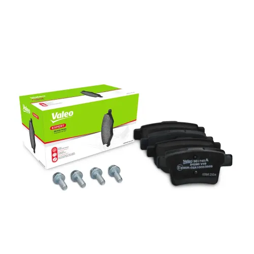 Bremsbelagsatz, Scheibenbremse Hinterachse VALEO 301740A Bild Bremsbelagsatz, Scheibenbremse Hinterachse VALEO 301740A
