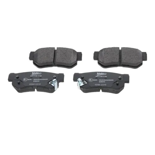 Bremsbelagsatz, Scheibenbremse Hinterachse VALEO 301748 Bild Bremsbelagsatz, Scheibenbremse Hinterachse VALEO 301748