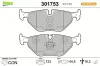 Bremsbelagsatz, Scheibenbremse Hinterachse VALEO 301753