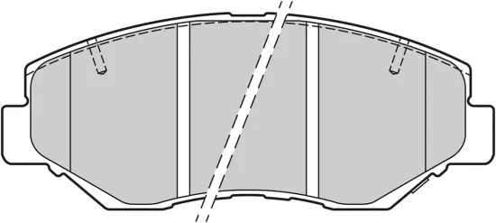 Bremsbelagsatz, Scheibenbremse Vorderachse VALEO 301757 Bild Bremsbelagsatz, Scheibenbremse Vorderachse VALEO 301757