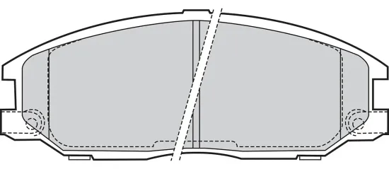 Bremsbelagsatz, Scheibenbremse Vorderachse VALEO 301759 Bild Bremsbelagsatz, Scheibenbremse Vorderachse VALEO 301759