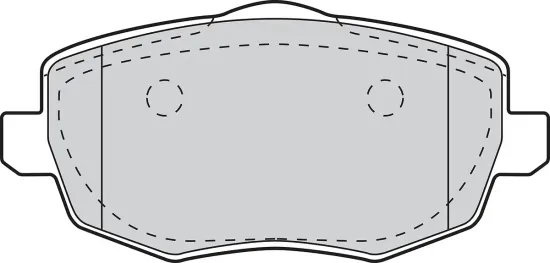 Bremsbelagsatz, Scheibenbremse Vorderachse VALEO 301761 Bild Bremsbelagsatz, Scheibenbremse Vorderachse VALEO 301761