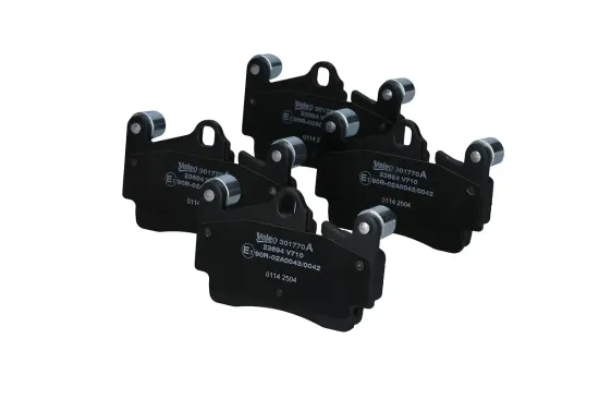 Bremsbelagsatz, Scheibenbremse Hinterachse VALEO 301770A Bild Bremsbelagsatz, Scheibenbremse Hinterachse VALEO 301770A