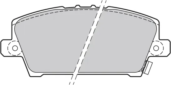 Bremsbelagsatz, Scheibenbremse Vorderachse VALEO 301803 Bild Bremsbelagsatz, Scheibenbremse Vorderachse VALEO 301803