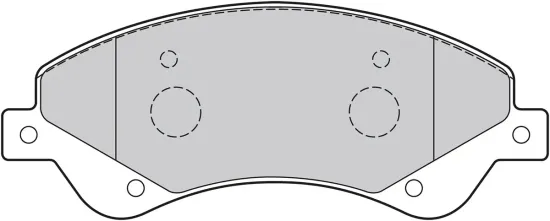 Bremsbelagsatz, Scheibenbremse Vorderachse VALEO 301818 Bild Bremsbelagsatz, Scheibenbremse Vorderachse VALEO 301818
