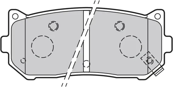 Bremsbelagsatz, Scheibenbremse Hinterachse VALEO 301841 Bild Bremsbelagsatz, Scheibenbremse Hinterachse VALEO 301841