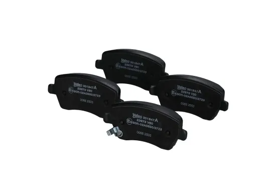 Bremsbelagsatz, Scheibenbremse Vorderachse VALEO 301847A Bild Bremsbelagsatz, Scheibenbremse Vorderachse VALEO 301847A
