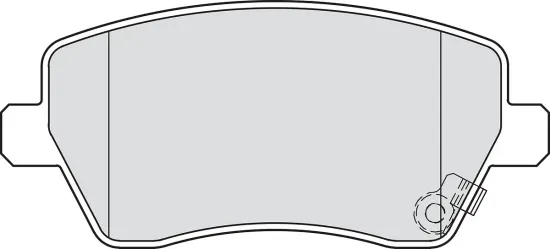 Bremsbelagsatz, Scheibenbremse Vorderachse VALEO 301847 Bild Bremsbelagsatz, Scheibenbremse Vorderachse VALEO 301847