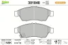 Bremsbelagsatz, Scheibenbremse Vorderachse VALEO 301848 Bild Bremsbelagsatz, Scheibenbremse Vorderachse VALEO 301848