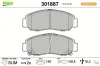 Bremsbelagsatz, Scheibenbremse Vorderachse VALEO 301887