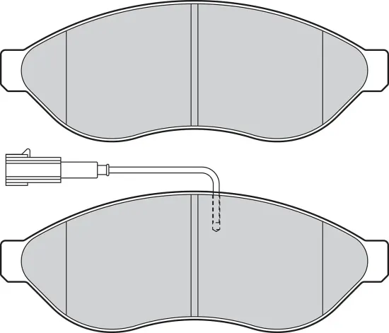 Bremsbelagsatz, Scheibenbremse Vorderachse VALEO 301891 Bild Bremsbelagsatz, Scheibenbremse Vorderachse VALEO 301891