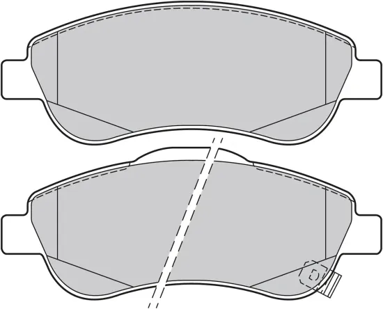 Bremsbelagsatz, Scheibenbremse Vorderachse VALEO 301901 Bild Bremsbelagsatz, Scheibenbremse Vorderachse VALEO 301901