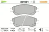 Bremsbelagsatz, Scheibenbremse Vorderachse VALEO 301901 Bild Bremsbelagsatz, Scheibenbremse Vorderachse VALEO 301901