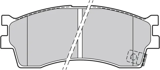 Bremsbelagsatz, Scheibenbremse Vorderachse VALEO 301910 Bild Bremsbelagsatz, Scheibenbremse Vorderachse VALEO 301910