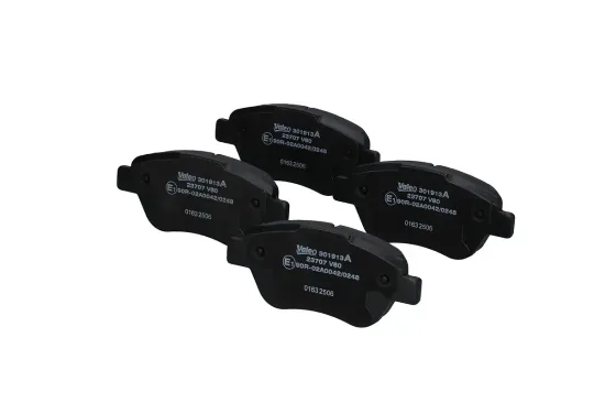 Bremsbelagsatz, Scheibenbremse Vorderachse VALEO 301913A Bild Bremsbelagsatz, Scheibenbremse Vorderachse VALEO 301913A