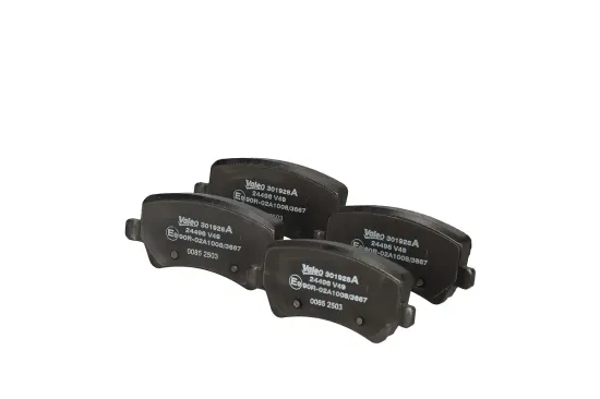 Bremsbelagsatz, Scheibenbremse Hinterachse VALEO 301928A Bild Bremsbelagsatz, Scheibenbremse Hinterachse VALEO 301928A
