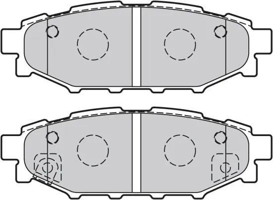 Bremsbelagsatz, Scheibenbremse Hinterachse VALEO 301929 Bild Bremsbelagsatz, Scheibenbremse Hinterachse VALEO 301929