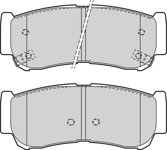 Bremsbelagsatz, Scheibenbremse Hinterachse VALEO 301932 Bild Bremsbelagsatz, Scheibenbremse Hinterachse VALEO 301932