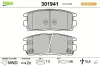 Bremsbelagsatz, Scheibenbremse Hinterachse VALEO 301941