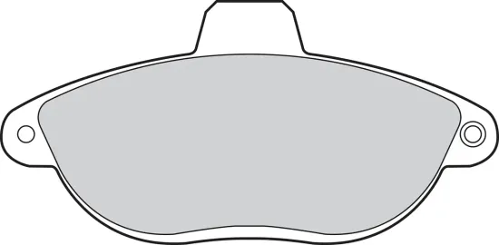 Bremsbelagsatz, Scheibenbremse Vorderachse VALEO 302004 Bild Bremsbelagsatz, Scheibenbremse Vorderachse VALEO 302004