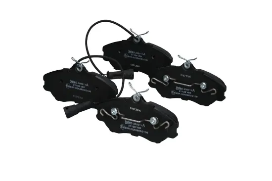 Bremsbelagsatz, Scheibenbremse Vorderachse VALEO 302011A Bild Bremsbelagsatz, Scheibenbremse Vorderachse VALEO 302011A