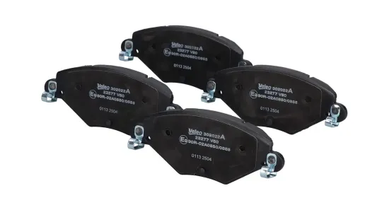Bremsbelagsatz, Scheibenbremse Vorderachse VALEO 302022A Bild Bremsbelagsatz, Scheibenbremse Vorderachse VALEO 302022A