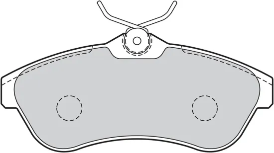 Bremsbelagsatz, Scheibenbremse Vorderachse VALEO 302032 Bild Bremsbelagsatz, Scheibenbremse Vorderachse VALEO 302032