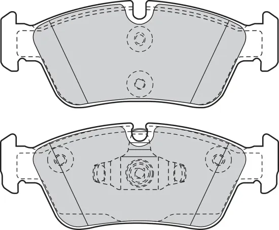 Bremsbelagsatz, Scheibenbremse Vorderachse VALEO 302050 Bild Bremsbelagsatz, Scheibenbremse Vorderachse VALEO 302050