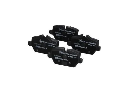 Bremsbelagsatz, Scheibenbremse Hinterachse VALEO 302051A Bild Bremsbelagsatz, Scheibenbremse Hinterachse VALEO 302051A