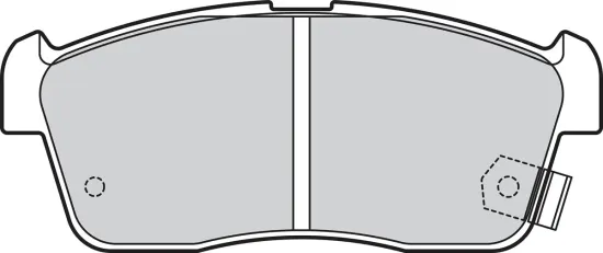 Bremsbelagsatz, Scheibenbremse Vorderachse VALEO 302055 Bild Bremsbelagsatz, Scheibenbremse Vorderachse VALEO 302055