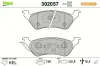 Bremsbelagsatz, Scheibenbremse Hinterachse VALEO 302057