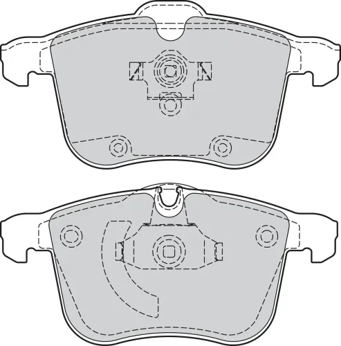 Bremsbelagsatz, Scheibenbremse Vorderachse VALEO 302064 Bild Bremsbelagsatz, Scheibenbremse Vorderachse VALEO 302064