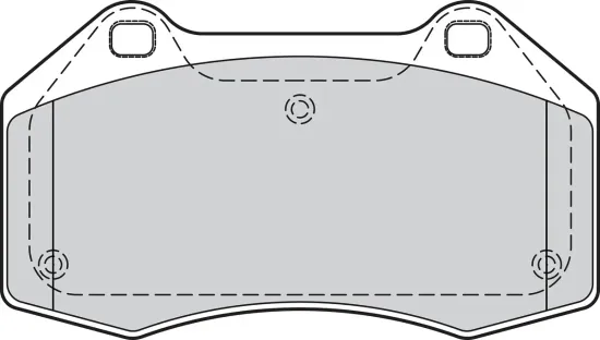 Bremsbelagsatz, Scheibenbremse Vorderachse VALEO 302072 Bild Bremsbelagsatz, Scheibenbremse Vorderachse VALEO 302072