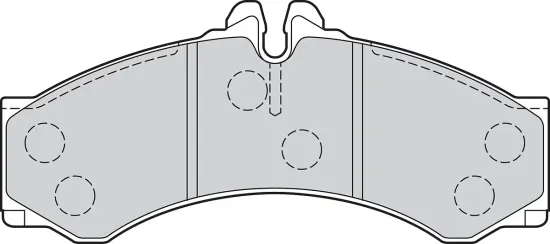Bremsbelagsatz, Scheibenbremse VALEO 302089 Bild Bremsbelagsatz, Scheibenbremse VALEO 302089