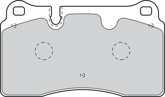 Bremsbelagsatz, Scheibenbremse Vorderachse VALEO 302097 Bild Bremsbelagsatz, Scheibenbremse Vorderachse VALEO 302097