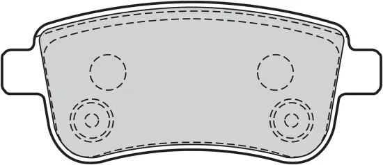 Bremsbelagsatz, Scheibenbremse Hinterachse VALEO 302101 Bild Bremsbelagsatz, Scheibenbremse Hinterachse VALEO 302101