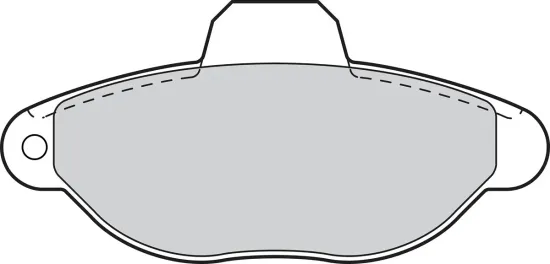 Bremsbelagsatz, Scheibenbremse Vorderachse VALEO 302110 Bild Bremsbelagsatz, Scheibenbremse Vorderachse VALEO 302110