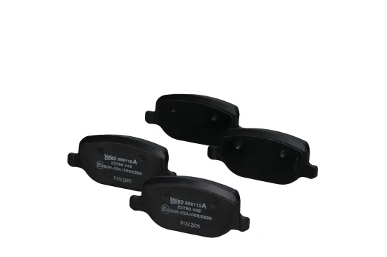 Bremsbelagsatz, Scheibenbremse Hinterachse VALEO 302112A Bild Bremsbelagsatz, Scheibenbremse Hinterachse VALEO 302112A