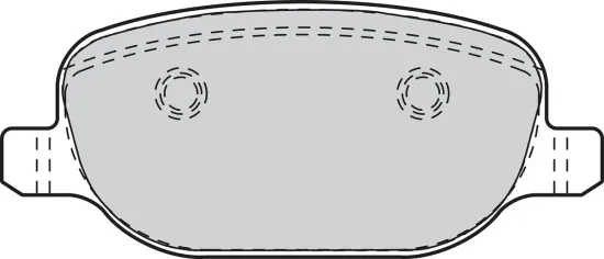 Bremsbelagsatz, Scheibenbremse Hinterachse VALEO 302112 Bild Bremsbelagsatz, Scheibenbremse Hinterachse VALEO 302112
