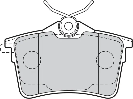 Bremsbelagsatz, Scheibenbremse Hinterachse VALEO 302116 Bild Bremsbelagsatz, Scheibenbremse Hinterachse VALEO 302116
