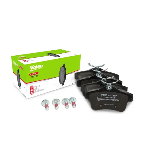 Bremsbelagsatz, Scheibenbremse Hinterachse VALEO 302126A Bild Bremsbelagsatz, Scheibenbremse Hinterachse VALEO 302126A