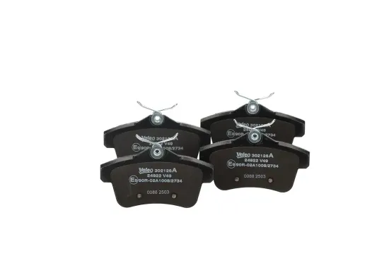 Bremsbelagsatz, Scheibenbremse Hinterachse VALEO 302126A Bild Bremsbelagsatz, Scheibenbremse Hinterachse VALEO 302126A