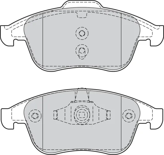 Bremsbelagsatz, Scheibenbremse Vorderachse VALEO 302128 Bild Bremsbelagsatz, Scheibenbremse Vorderachse VALEO 302128