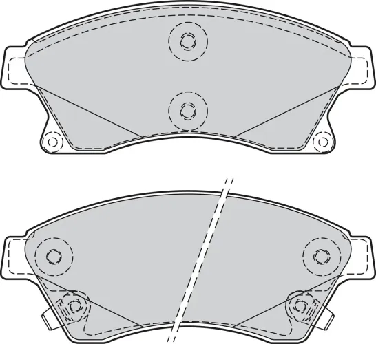 Bremsbelagsatz, Scheibenbremse Vorderachse VALEO 302130 Bild Bremsbelagsatz, Scheibenbremse Vorderachse VALEO 302130