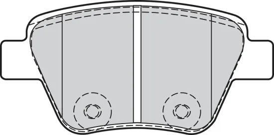 Bremsbelagsatz, Scheibenbremse Hinterachse VALEO 302134 Bild Bremsbelagsatz, Scheibenbremse Hinterachse VALEO 302134