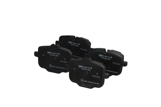 Bremsbelagsatz, Scheibenbremse Hinterachse VALEO 302137A Bild Bremsbelagsatz, Scheibenbremse Hinterachse VALEO 302137A