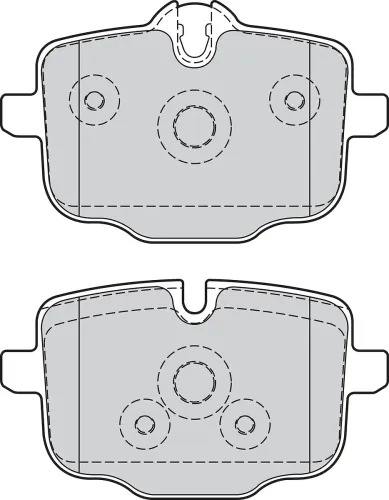 Bremsbelagsatz, Scheibenbremse Hinterachse VALEO 302137 Bild Bremsbelagsatz, Scheibenbremse Hinterachse VALEO 302137