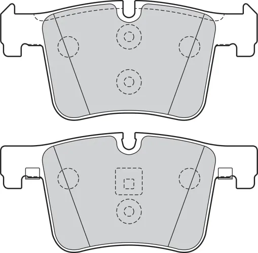 Bremsbelagsatz, Scheibenbremse Vorderachse VALEO 302138 Bild Bremsbelagsatz, Scheibenbremse Vorderachse VALEO 302138