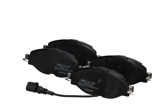 Bremsbelagsatz, Scheibenbremse Vorderachse VALEO 302145A Bild Bremsbelagsatz, Scheibenbremse Vorderachse VALEO 302145A